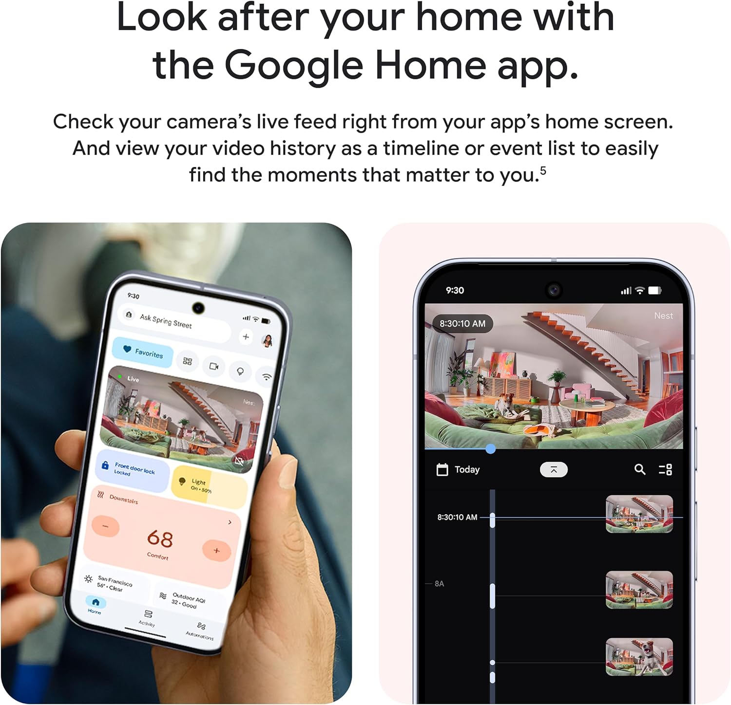 Камера спостереження Google Nest Cam 3 gen (berry) 2K - Зображення 5