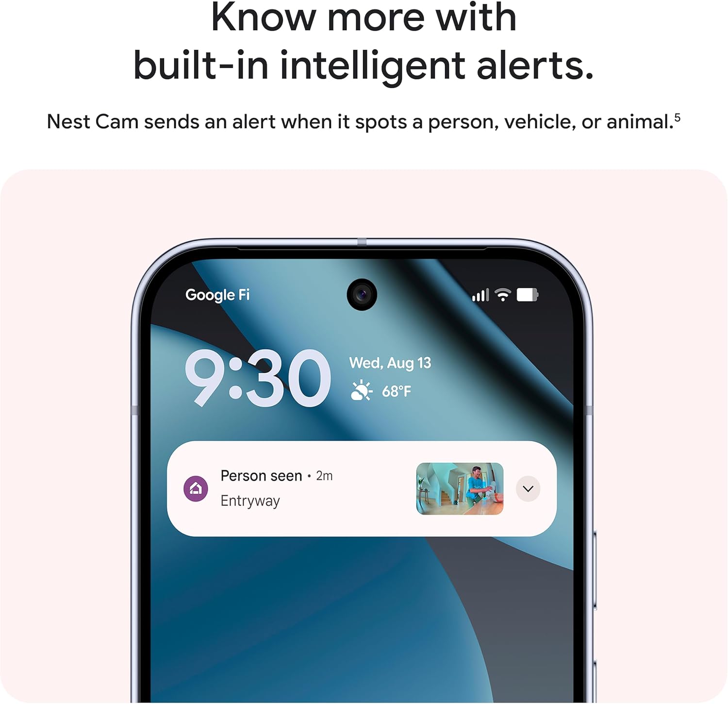Камера спостереження Google Nest Cam 3 gen (berry) 2K - Зображення 7